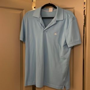 Blue Brooks Brothers Performance Polo